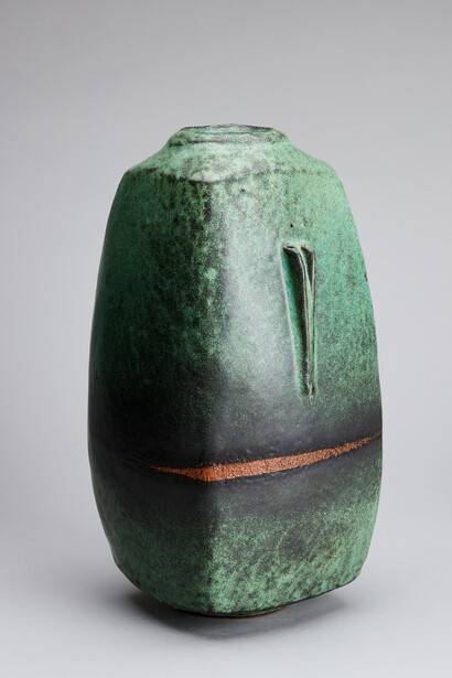 Randy Johnston, Written in clay. Courtesy of Pucker Gallery