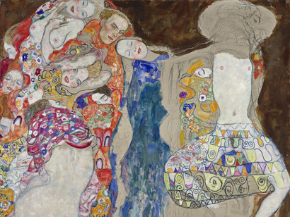 Gustav Klimt, Die Braut, 1917/18 (unvollendet). Mit freundlicher genehmigung des Lower Belvedere