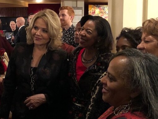 Il soprano Renée Fleming che ha cantato Beim Schlafengehen da Vier letze Lieder di Strauss