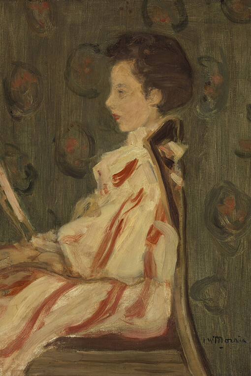 James Wilson Morrice, Femme sur une chaise. Courtesy of National Gallery of Canada