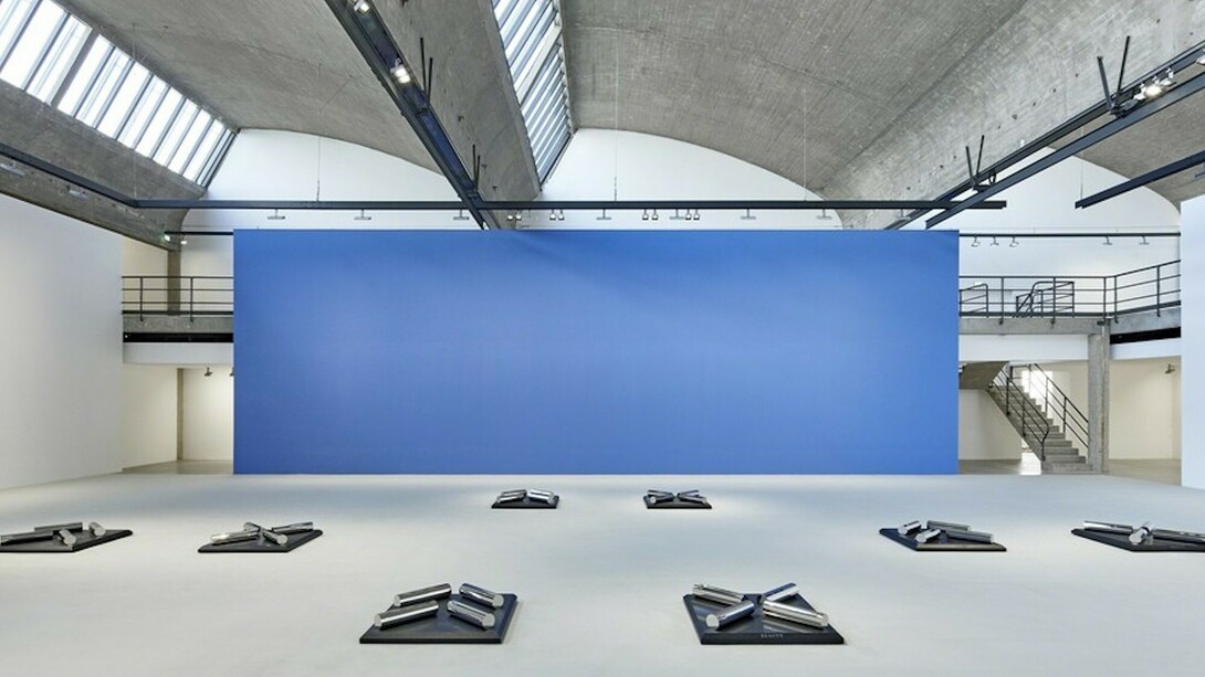 Walter De Maria, Exhibition view. Courtesy of Gagosian Gallery