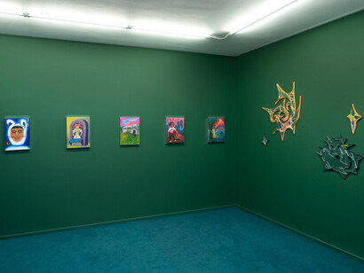 Nina Kovensky, Viernes trece, vista de exhibición. Cortesía de Quimera Galería 