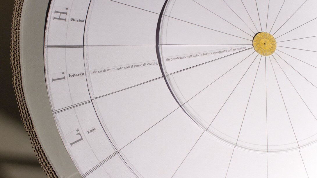 Amalia Del Ponte, Ars memoriae 3G ruota, 2015