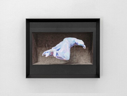 Paul Valentin, Zharroktal, exhibition view. Courtesy of Britta Rettberg Galerie