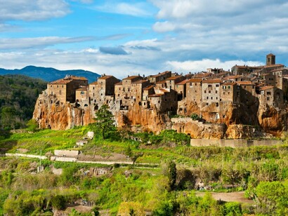 Pitigliano, Veduta