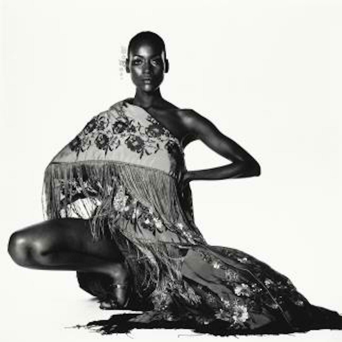 Irving Penn (American, 1917–2009), Naomi Sims in Scarf, New York, ca. 1969, Gelatin silver print, 1985, 10 ½ × 10 ⅜ in. (26.7 × 26.4 cm)
Promised Gift of The Irving Penn Foundation to 
The Metropolitan Museum of Art, New York © The Irving Penn Foundation