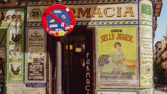 Farmacia en el centro de Madrid