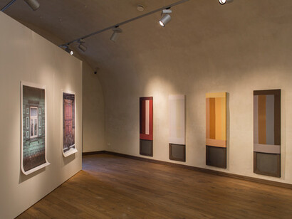 Installation 'The Windows' Daugavpils Mark Rothko Art Centre, 2013, image courtesy © Dillwyn Smith