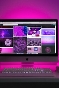 A computer; new technological ways of learning