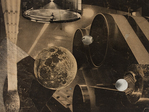 Judit Reigl, Untitled, 1954, Collage, 10 1/4 x 8 1/8 inches (24.1 x 30.5 cm)