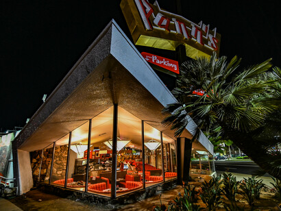Pann´s Restaurant. Los Angeles, 1958, EE. UU.