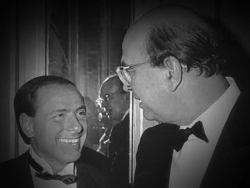 Silvio Berlusconi con Bettino Craxi nel 1984. Mani Pulite e la classe politica: Un bilancio storico