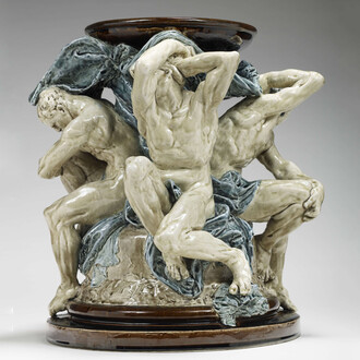 Manufacture de Choisy-le-Roi, d’après un modèle d’Albert Ernest Carrier Belleuse. Avec l'aimable autorisation du musée du Louvre 