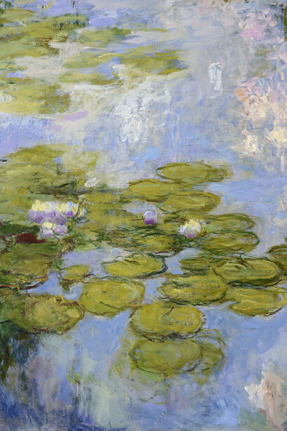 Claude Monet, Nenúfares, 1916-1919. Cortesía del Museo Thyssen-Bornemisza