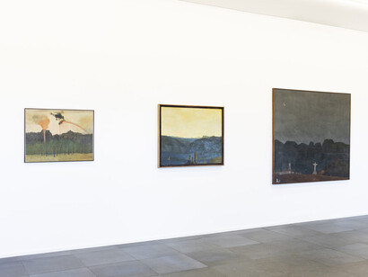 José Gamarra, The jungle theater, exhibition view. Courtesy of Xippas Gallery