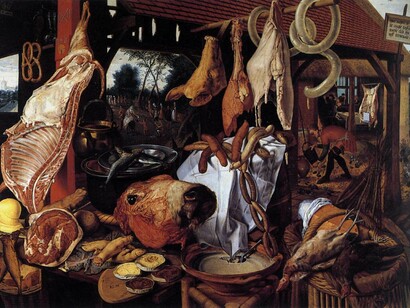 Pieter Aertsen, Spaccio di carne