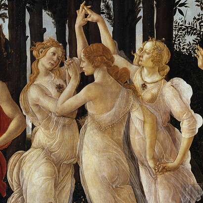 Alegoría de la primavera. Boticelli, entre 1477 y 1482