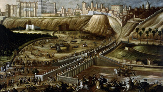 Así era, aproximadamente, el Madrid que vieron Lope y Cervantes (anónimo de 1670)
