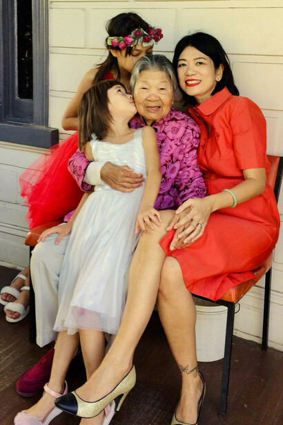 Family. My mother was the generous trunk of a tree on which I grew and I would like, from my branches, to grow the rarest of flowers, Kim Chi Pho