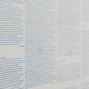 Irma Blank. Courtesy of Museion