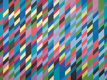 Bridget Riley, 'Cool Place', (1990) © Bridget Riley 2014