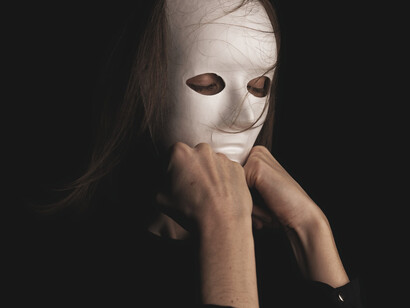 The mask represented the character that the actor was playing