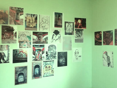 Collage de grafitis fotografiados por Maurizio Bianchi en Madrid y San José; Amit Ganjoo en Yammu y Bombay, India, y LFQ en San José