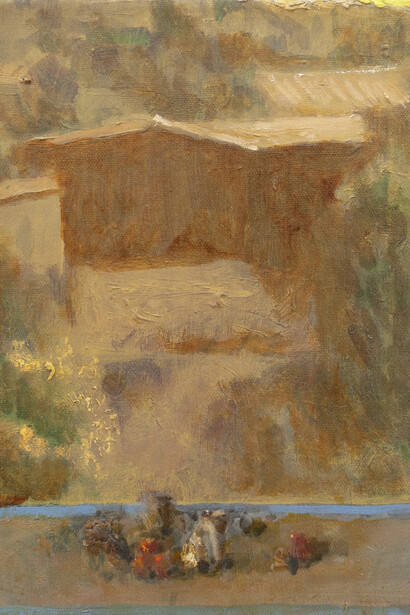 Sebastián Espejo, Quebrada, quebracho (Ravine, quebracho tree) (detail), 2024-26. Courtesy of Union Pacific 