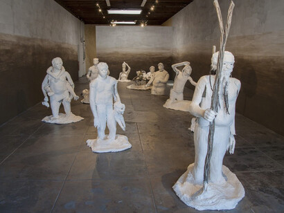 Karon Davis & Muddy Water. Courtesy of Wilding Cran Gallery