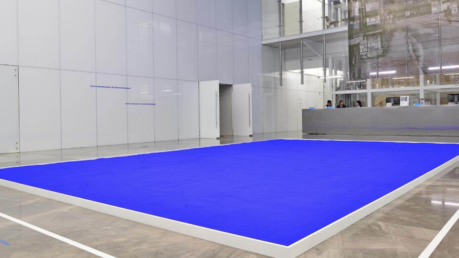 Yves  Klein. Courtesy of Museo Amparo