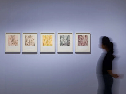 Sayanee Sarkar, Alchemy of absolute intimacy, exhibition view. Courtesy of Emami Art