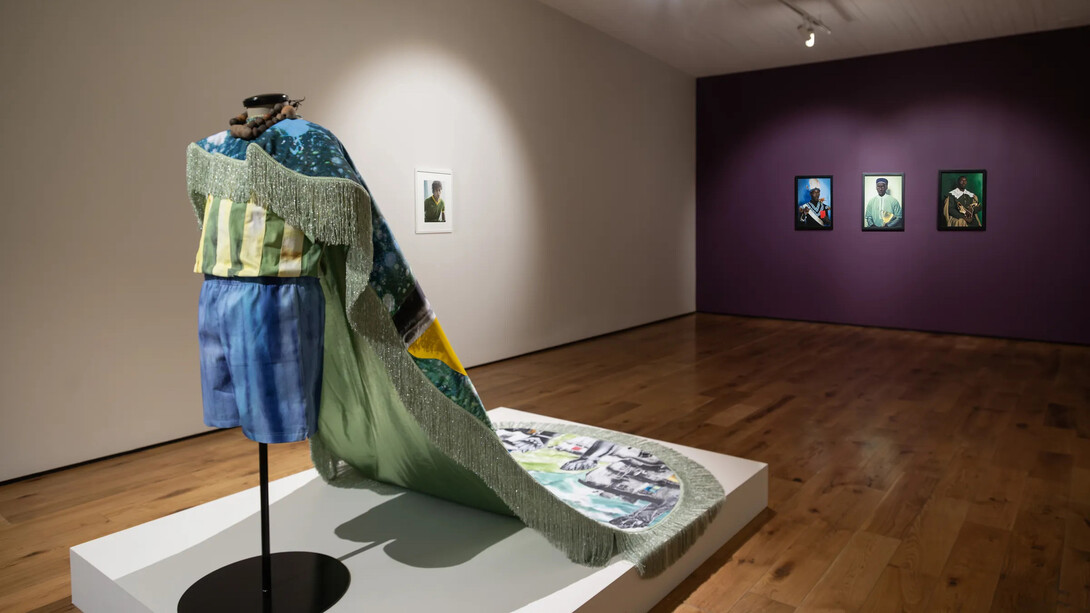 Various artists, Once upon a field, exhibition view. Courtesy of Mariane Ibrahim Gallery