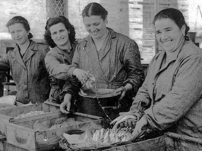 Pescivendole negli anni '30