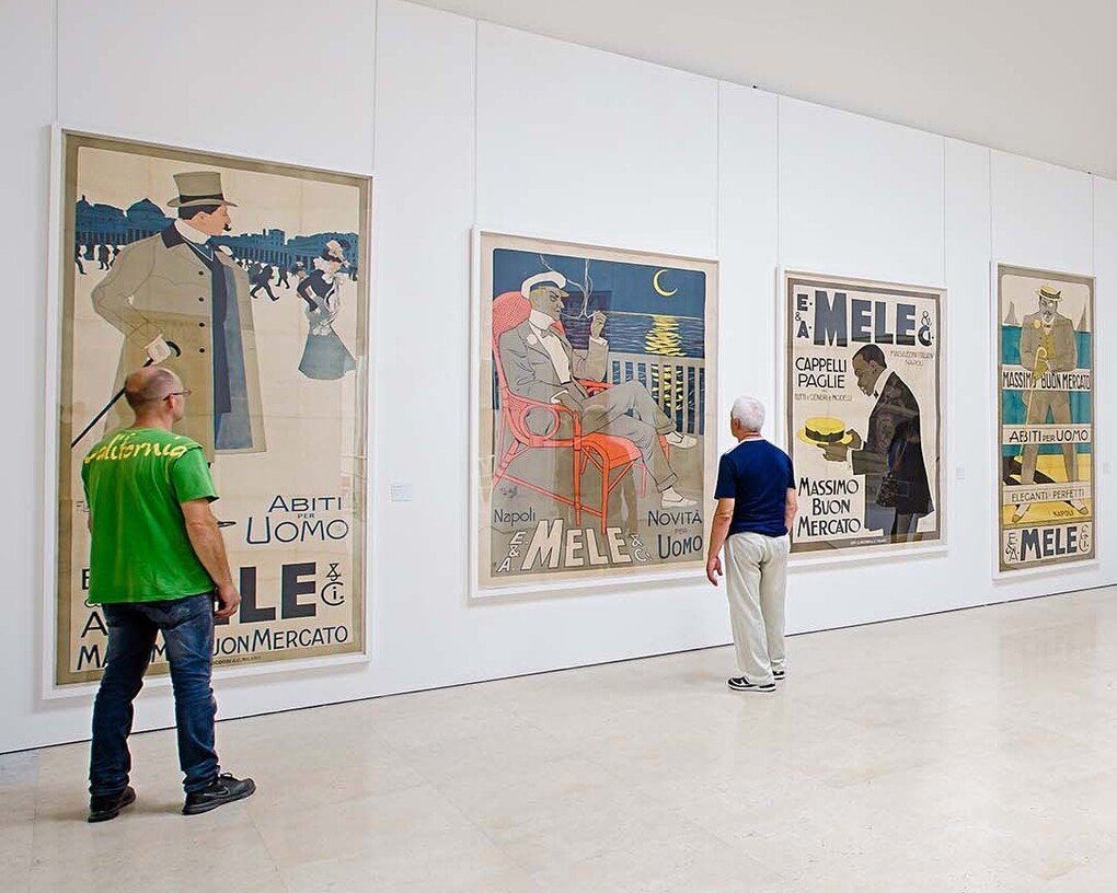 Manifesti Mele, Exhibition view. Courtesy of Museo di Capodimonte