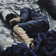 Eoin Mc Hugh, song, wandering womb, 2014, oil on canvas mounted on aluminium, 47 x 61.5 cm / 18.5 x 24.2 in, image courtesy of the artist and Kerlin Gallery, Dublin