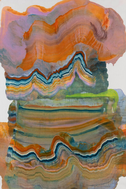 Laura Moriarty, Siren songs of other worlds (detail), 2025. Courtesy of Kenise Barnes Fine Art 