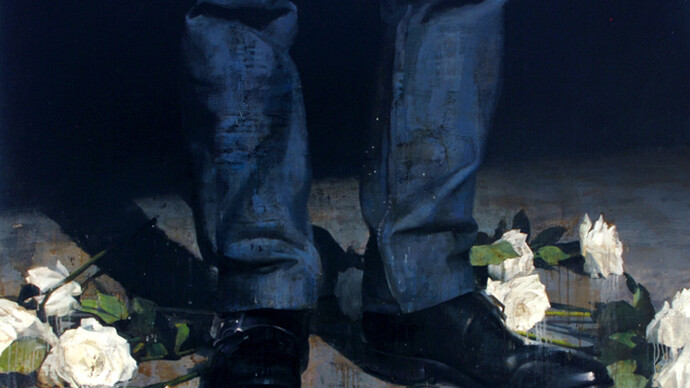 Bard François LES SENTIERS DE LA GLOIRE - Success - 1  2016 -161X161 cm oil on canvas 