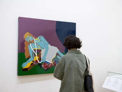 Beatriz González, La imagen en tránsito, vista de la exposición. Cortesía de la Pinacoteca