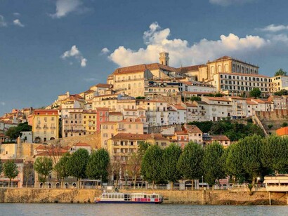 Portugal. Vista panorámica de Coimbra