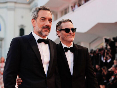 Joaquin Phoenix and Todd Phillips