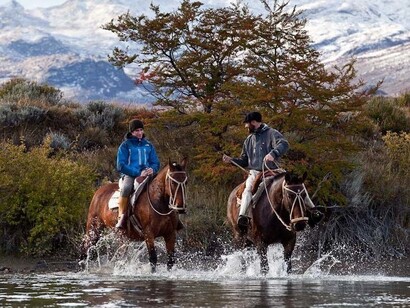 Patagonia (Argentina). Ruta ecuestre por la zona