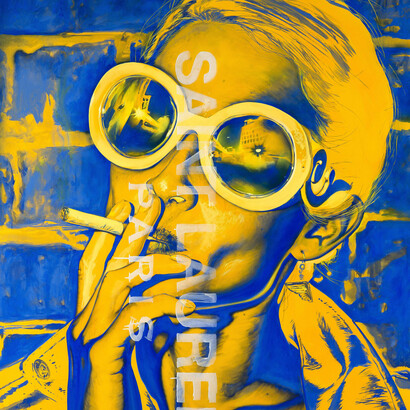 Víctor Rodríguez, Yellow Blue Saint Laurent, 2015
