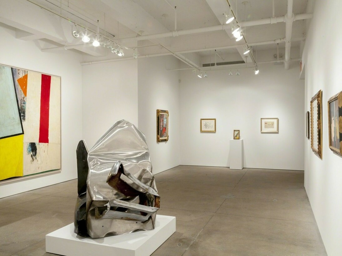 Artists of the New York School, Exhibition view. Courtesy of Allan Stone Projects