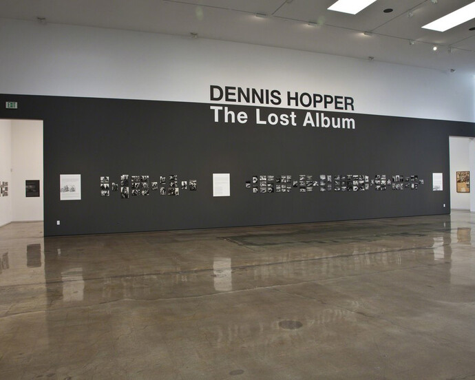 Dennis Hopper. Courtesy of Kohn Gallery 