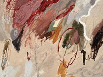 Lisa Dengler, La energía permanece, olie sobre canvas