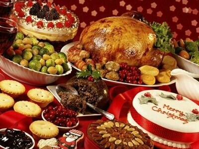Un tradizionale pranzo di Natale