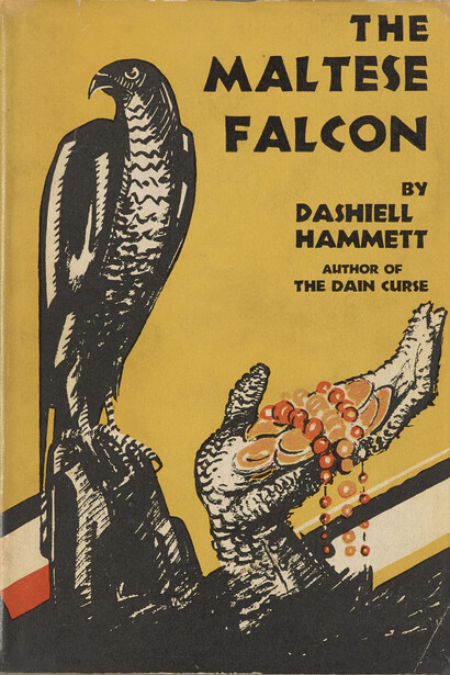 Dashiell Hammett (1894–1961), The Maltese Falcon, New York: Alfred A. Knopf, 1930, The Carter Burden Collection of, American Literature, The Morgan Library & Museum, Photography by Graham S. Haber, 2014  