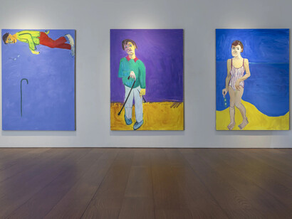Lucy Jones, Totally, completely, and absolutely, exhibition view. Courtesy of Flowers Gallery