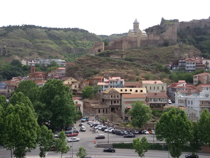 Panorama di Tbilisi