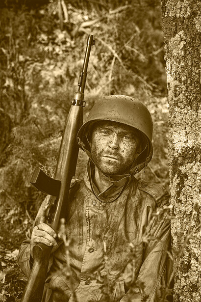 Soldado. O interesse em promover a guerra